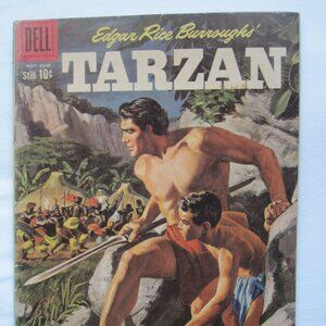 1960 Dell Comic Book: Tarzan #114, 10c cover